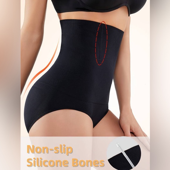 2 Pcs Shapewear for Women Tummy Control High Waisted Body Shaper Waist Trainer - Picture 2 of 6